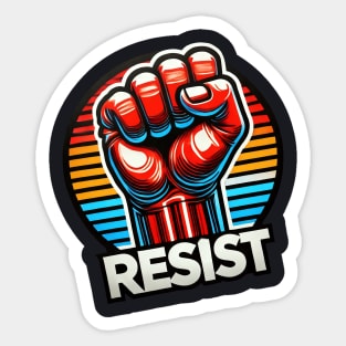 Resist Sticker